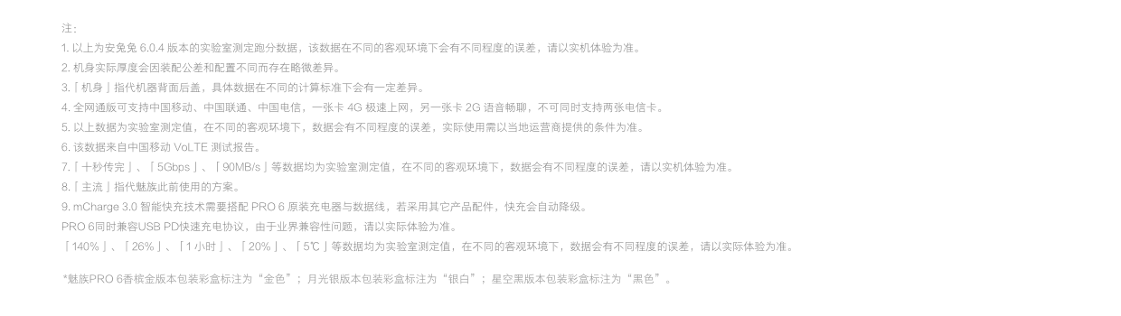 魅族PRO 6